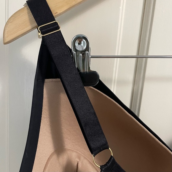 ThirdLove Shadow Stripe Plunge Bra Size 40F Black Lace - Picture 9 of 10